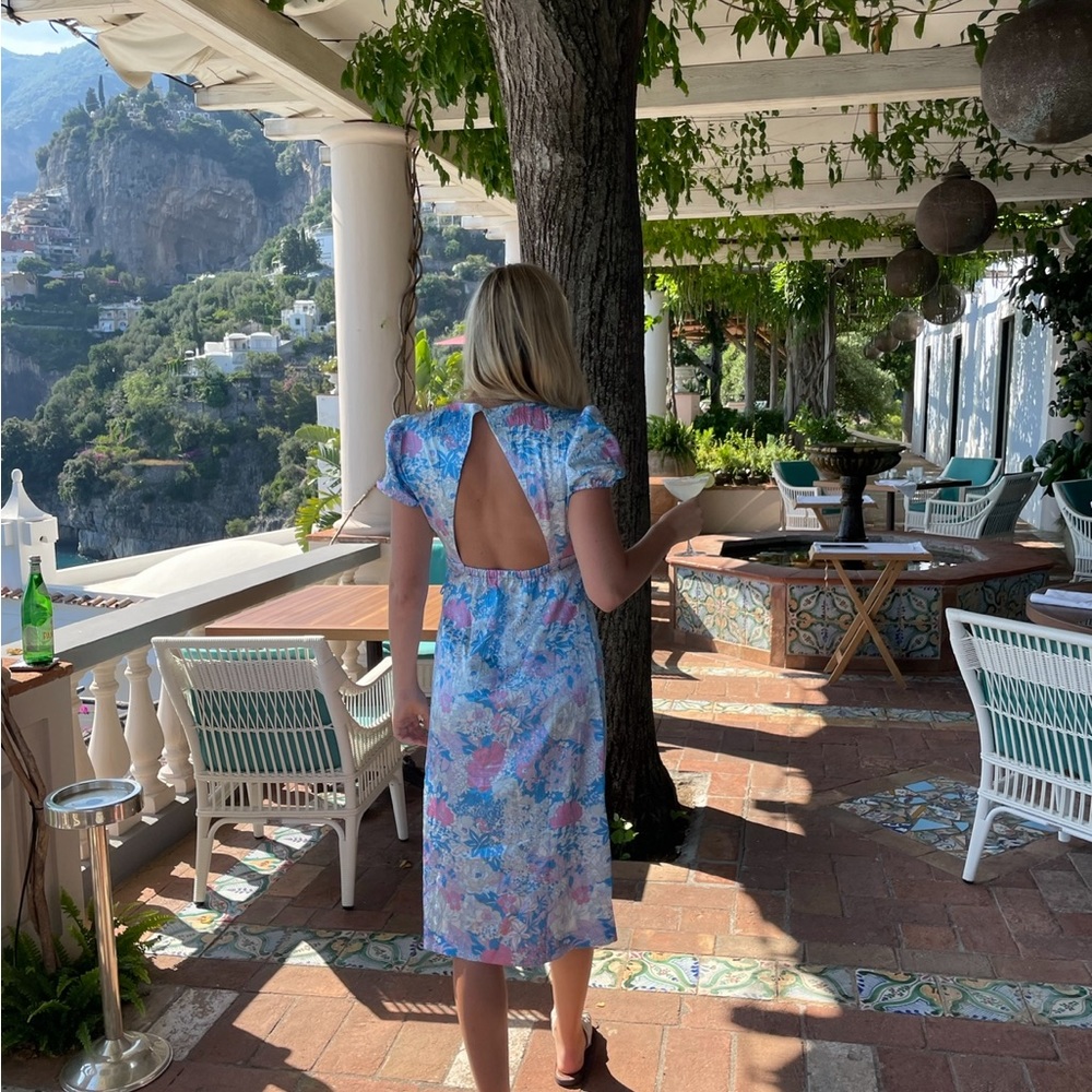 Bimba Y Lola Midi Floral Dress